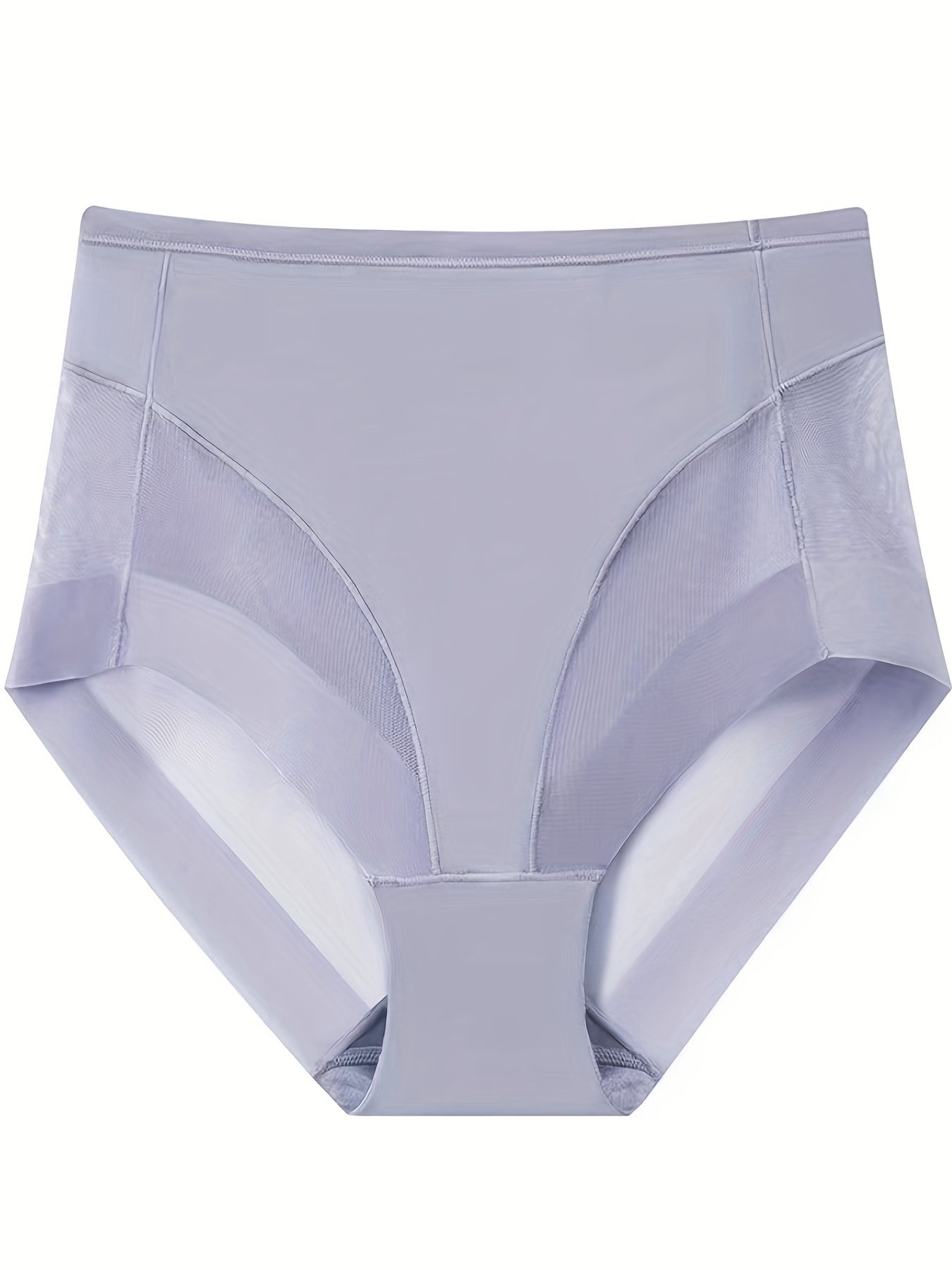 4pcs Mesh Stitching Briefs Comfy & Breathable Intimates Panties