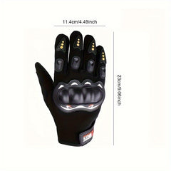 Men's Motorcycle Gloves Non-slip Protective Anti-cut Full Finger