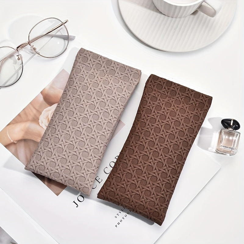 PU Leather Glasses Bag Cases Waterproof Eyewear Accessories