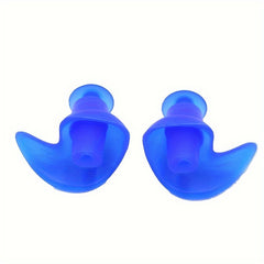 Waterproof Silicone Ear Plugs for Adults - 2 Pairs
