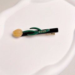 Cartoon Tulip Decor Hair Clip for Women Girls