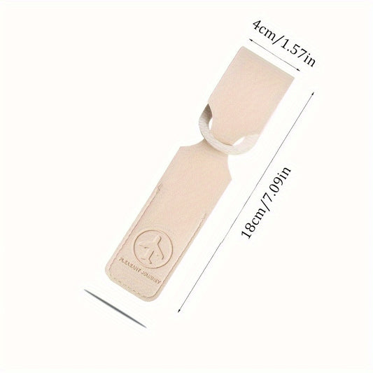 PU Leather Luggage Tag for Suitcases,  Name Tag