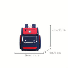 British Style Casual Large Capacity Children's Backpack