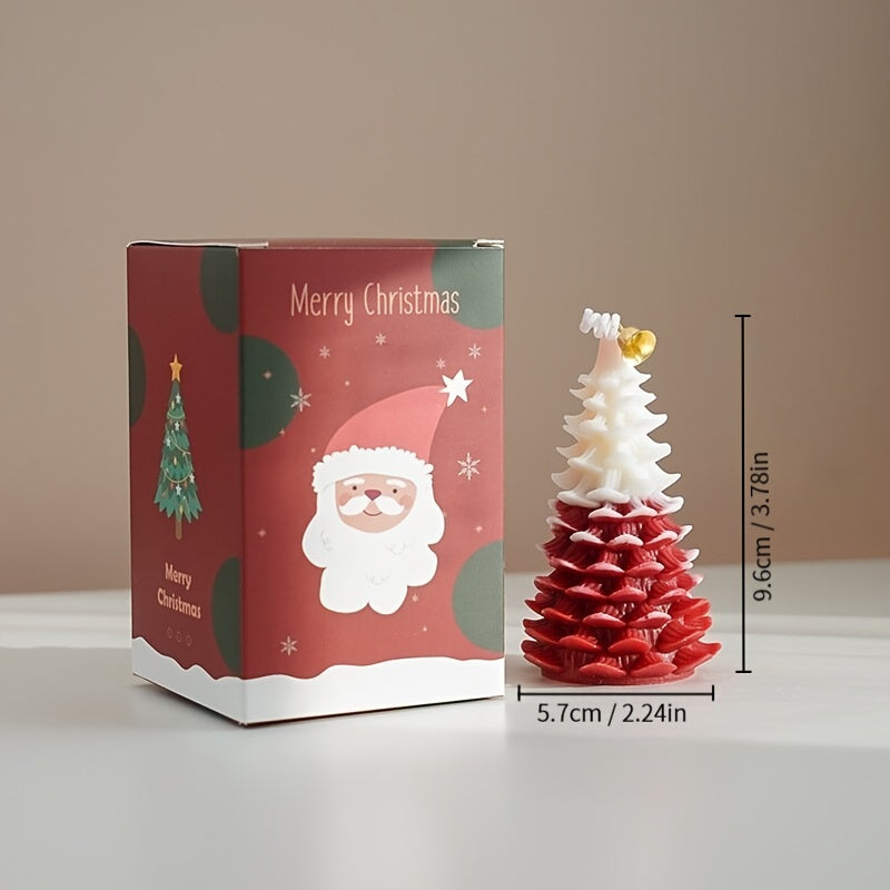 Christmas Tree Aromatic Candle Decoration Gift