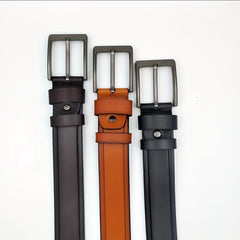 PU Leather Belt Western Cowboy Pants Belt Casual Clothing Accessories For Men