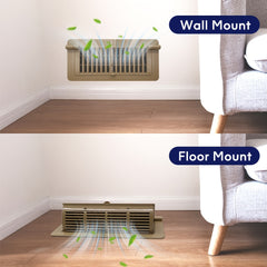 2pcs 10 X 25 Floor Vents Heavy Duty Walkable Floor Register