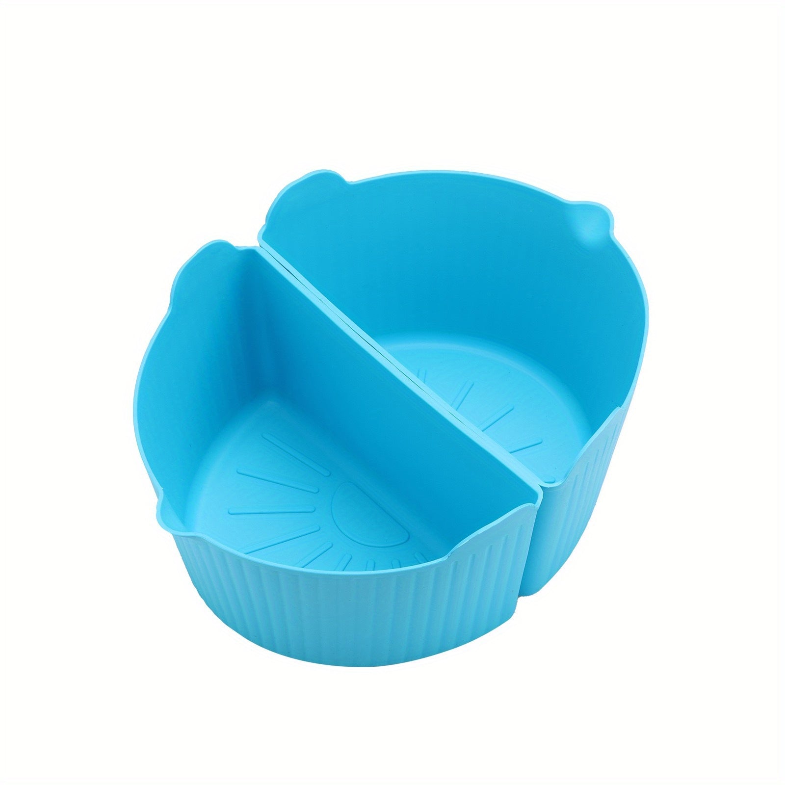 2 in 1 Slow Cooker Divider Liner - Reusable Silicone Leak proof Liner