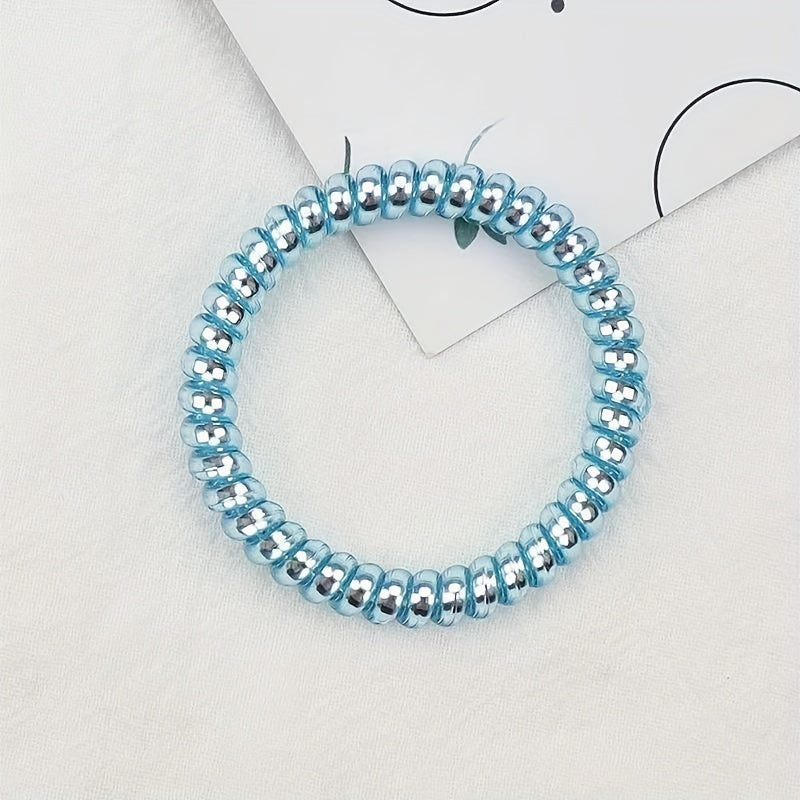 Spiral Hair Tie Elastic Ponytail Holder Hair Accessories