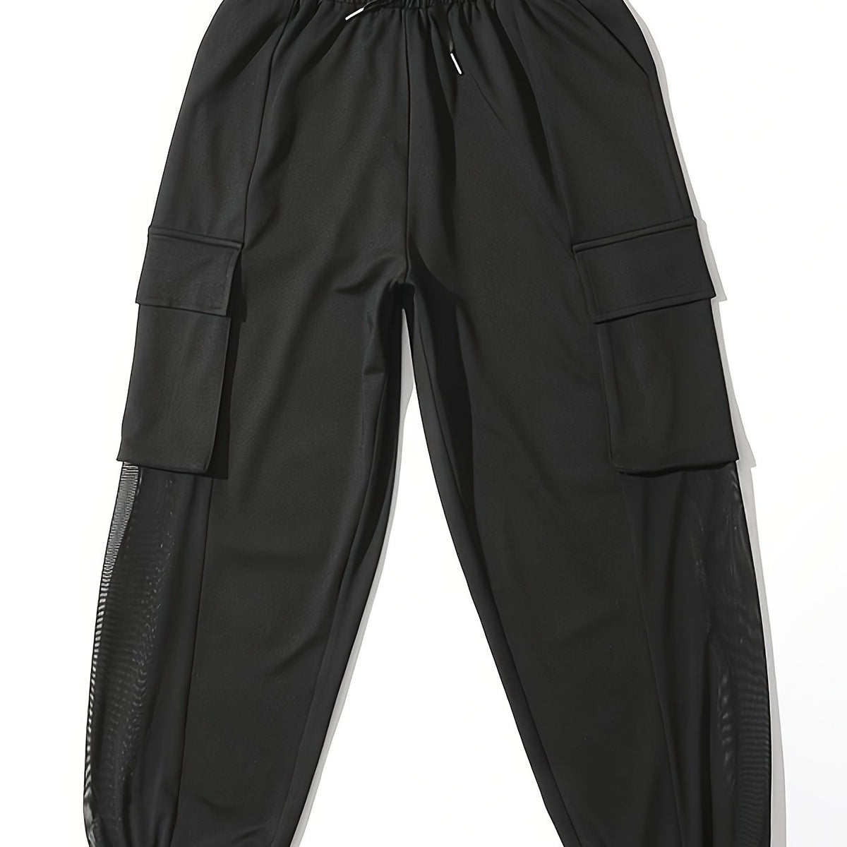 Elastic Waist Loose Casual Pants Women's Activewear