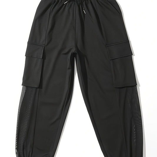 Elastic Waist Loose Casual Pants Women's Activewear