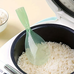 Non Stick Rice Paddle Spoon Heat Resistant Kitchen Gadget