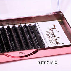 8-16mm Mix PBT Silk Volume Lashes for Eyelash Extensions