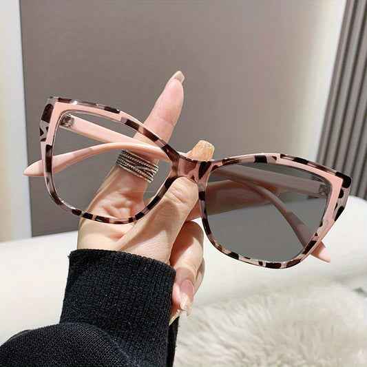 Light Blocking Glasses Block Cat Eye Clear Lens Computer Glasses