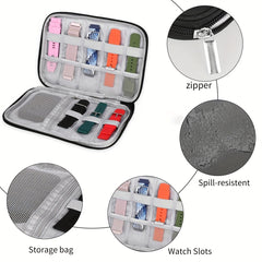 Waterproof Watch Strap Storage Bag for Outdoor Travel
