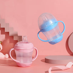 Silicone Duckbill Cup Infant Toddler Bottle Baby Drinking Water Learning Straw