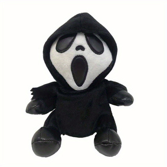 Skull Face Plush Toy Ghost Face Reaper Doll for Kids