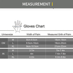 Unisex Fitness Gloves Non Slip Wrist Guards for Training