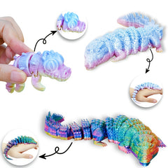 2PCS Watery Animal Series Crocodile Figures - Christmas & Year's Gift