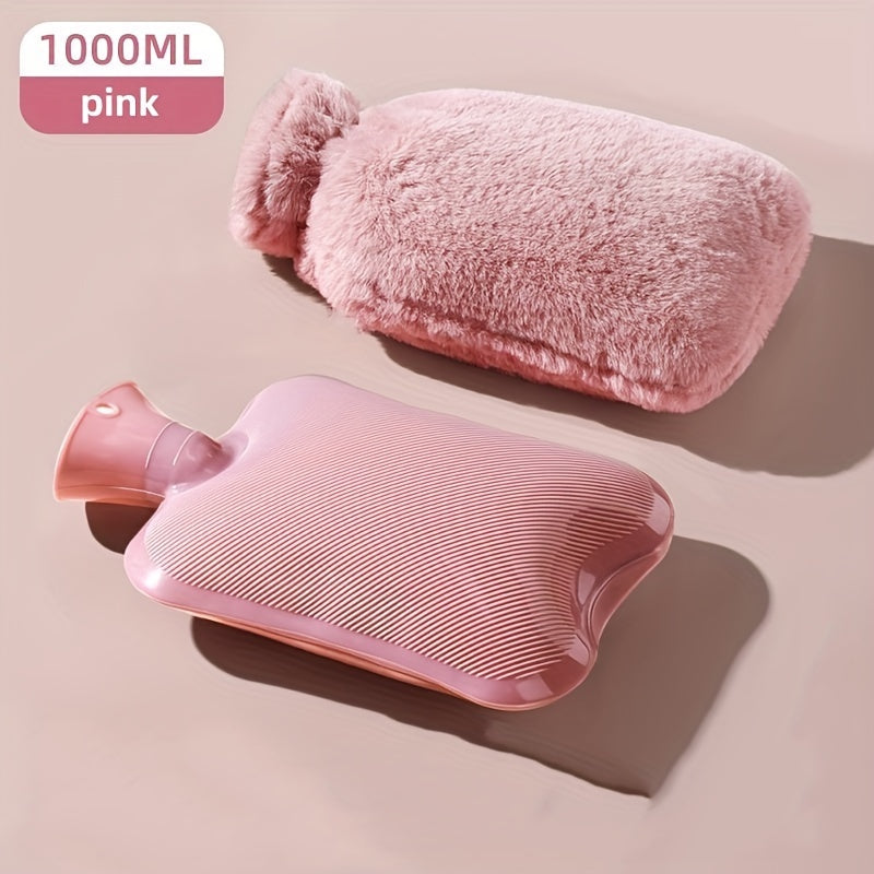1000ml Hot Water Bag Thickened Explosion Proof Hand Warmer Gift