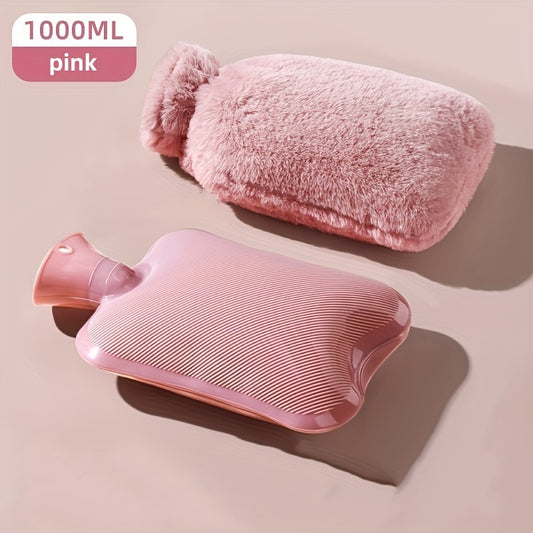 1000ml Hot Water Bag Thickened Explosion Proof Hand Warmer Gift