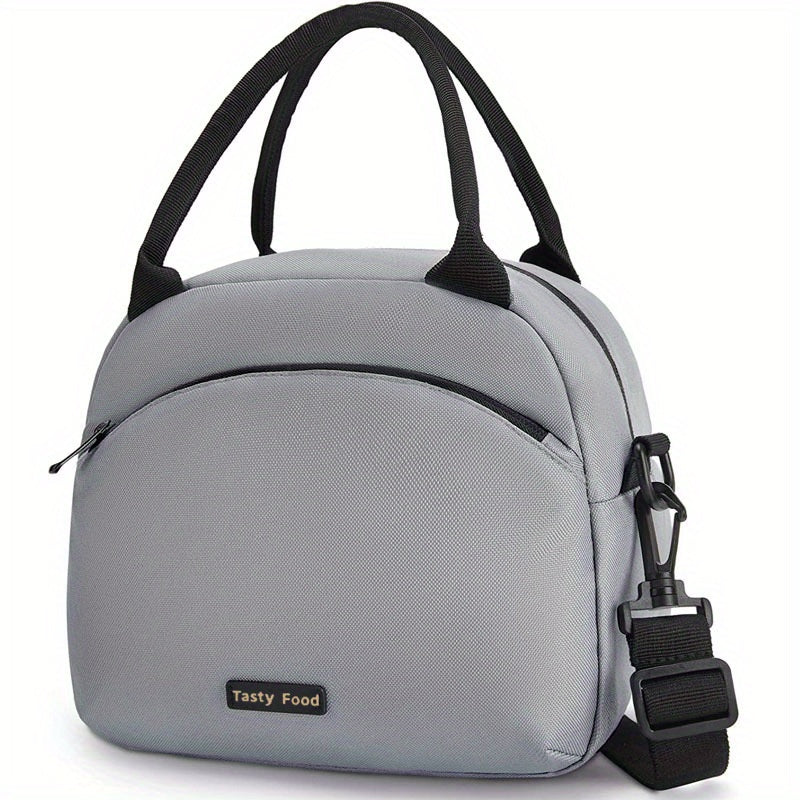 Insulated Lunch Bag Portable Thermal Cooler - Reusable Bento Bag
