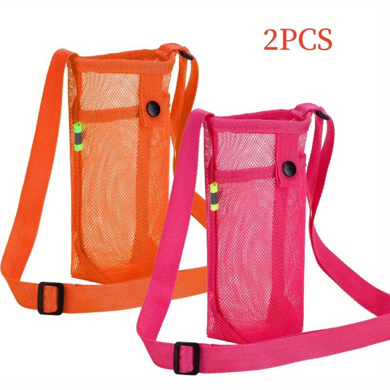 Portable Shoulder Bag for Water Cup and Phone Storage