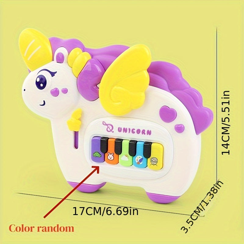 Kids' Electronic Keyboard Toy with Music & Lights