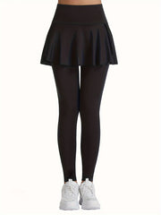 Women's Casual Skirt Leggings Tennis Active Skorts