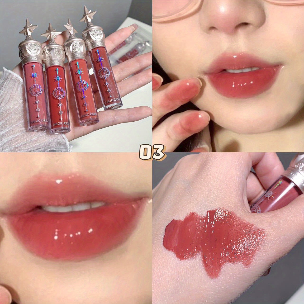 Hydrating Lip Gloss with Lustrous Shine and Long Lasting Wear