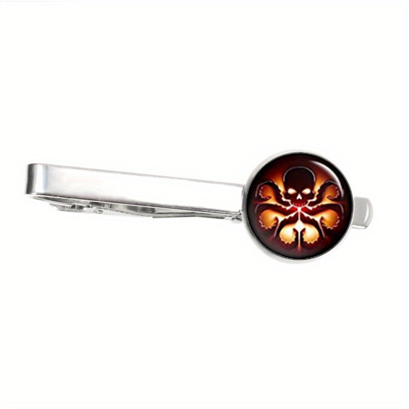 Vintage Glass Tie Clip