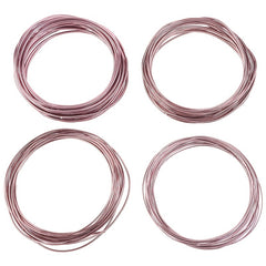 Bonsai Wires Anodized Aluminum Training Wire 16.5 Feet Brown