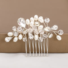 Crystal Bridal Hair Comb Rhinestone Wedding Headpiece