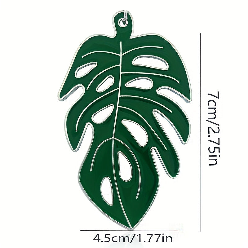 Leaf Shape Keychain Pendant Bag Ornament Accessories
