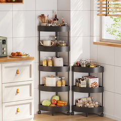 Multi Tier Storage Rack For Kitchen Corner Shelves