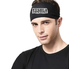 Yeshua Sports Headband for Men Breathable Mesh Washable & Reusable