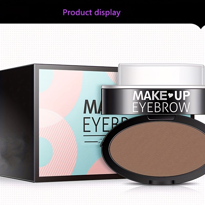 Lazy Eyebrow Stamp Powder Waterproof Makeup in Taupe Grey
