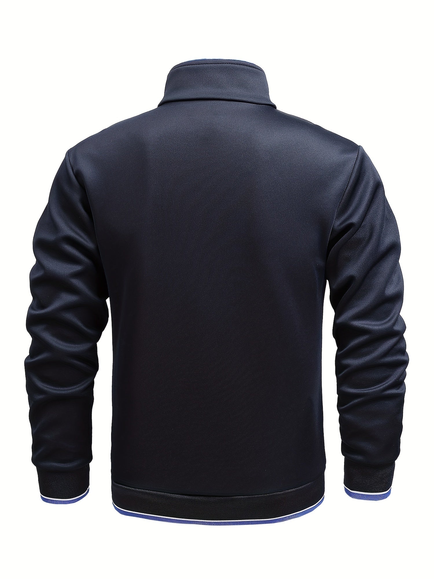 Men's Zip Jacket & Stretch Pants Set for Outdoors & Comfort