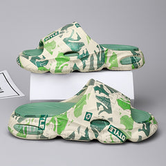 Personality Print Non-slip Outdoor Sports Sandals Slippers