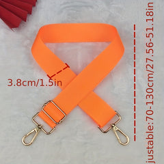 Adjustable Polyester Bag Strap Solid Travel Accessories