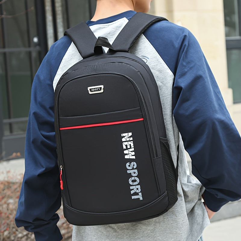 Men's Casual Travel Backpack Large Capacity Students School Bag