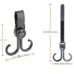 Adjustable Stroller Accessories Traveling Hanging Pushchair Hanger