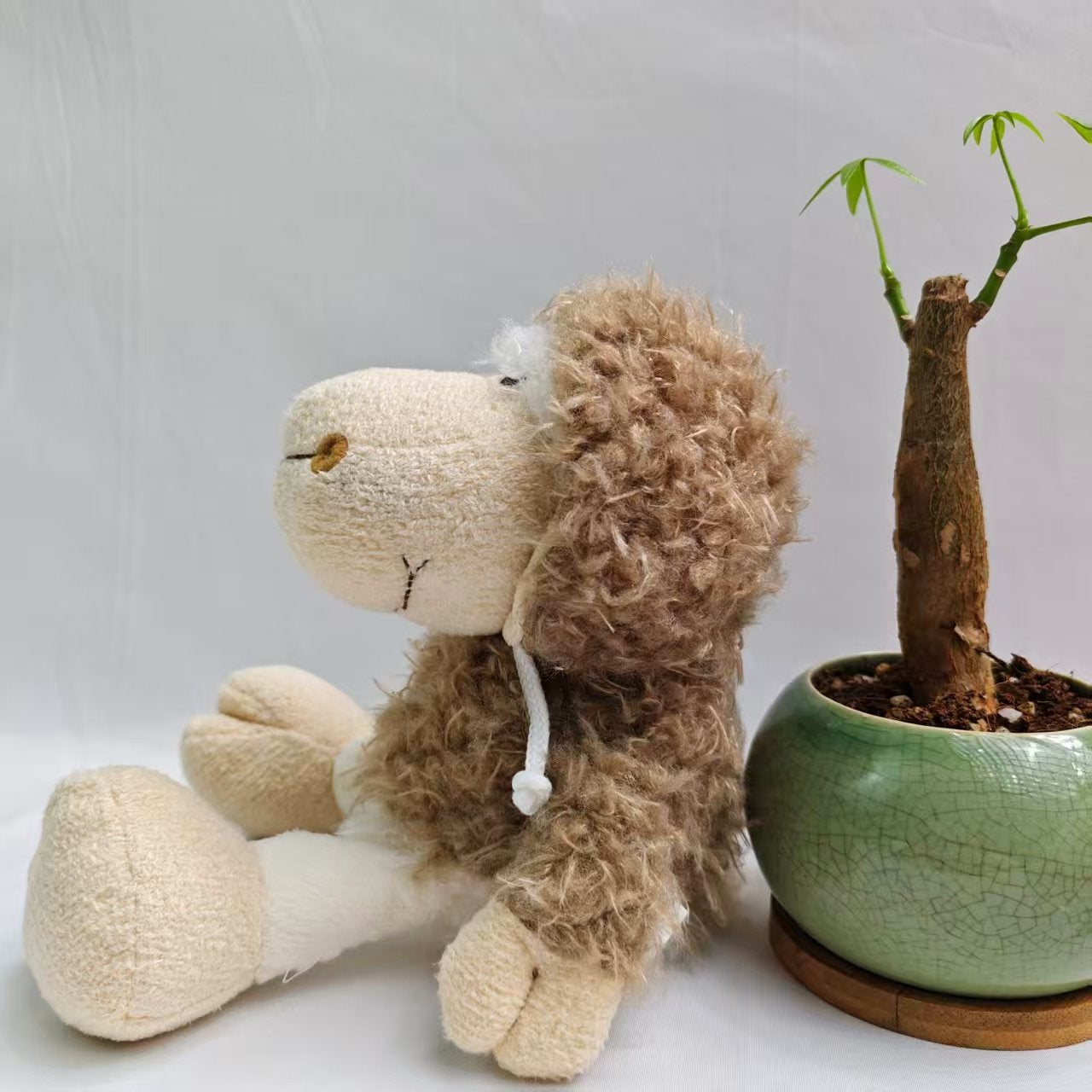 Sheep in Wolf's Clothing Plush Doll Sitting Toy