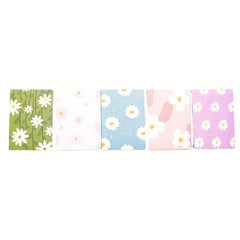 30 Pages Mini Stickers Small Flowers Easy Carrying Office Student Notebook