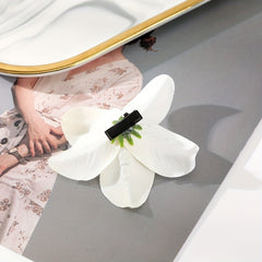6pcs Hibiscus Hair Clip Flower Clip Boho Style for Women Girls Hair