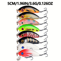 56pcs Fishing Lures Set Bionic Bait for Freshwater and Saltwater Fishing