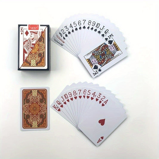 Waterproof Plastic Playing Card 5 8X8 for Board Games & Entertainment