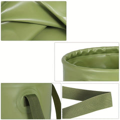 Collapsible Bucket Outdoor Travel Camping Fishing Water Storage Bag
