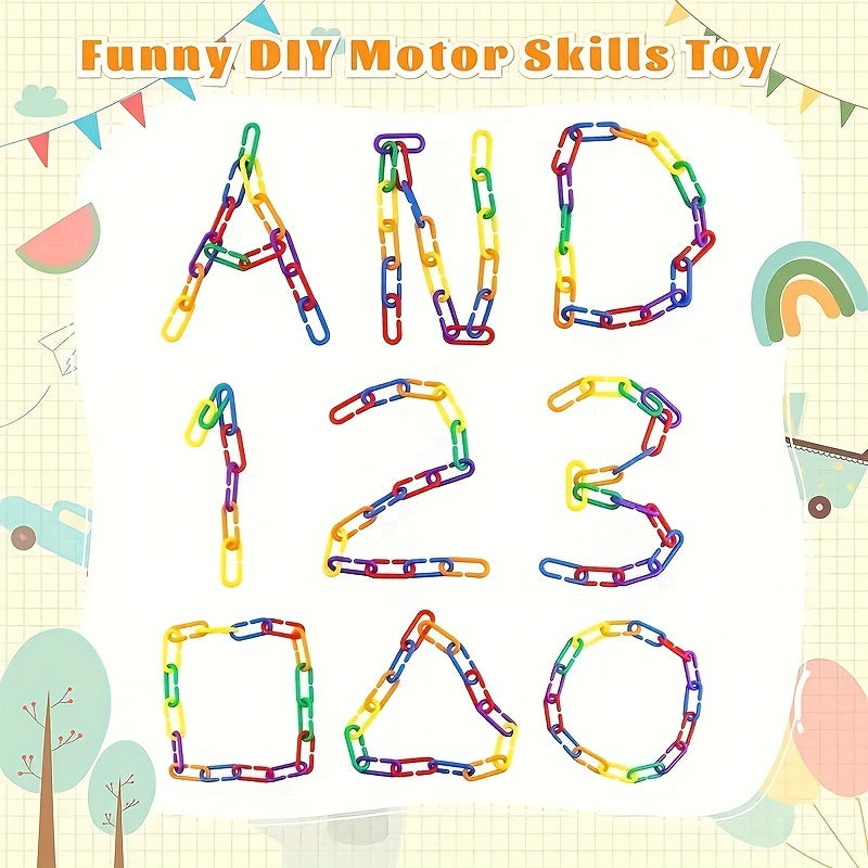 Fine Motor Skills C Hook Chain Toy Practical And Engaging Toy