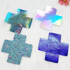 Invisible Self Adhesive Nipple Covers, Cross Shaped, Seamless Pasties