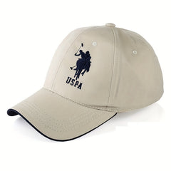 Embroidered Baseball Cap Sun Protection Adjustable Sports Hat for Men and Women